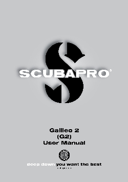 scubapro g2 manual