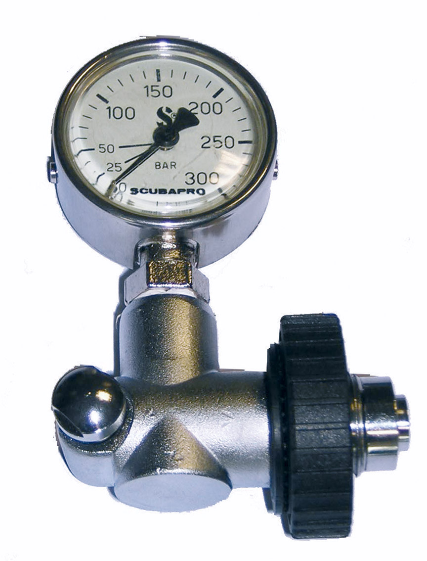 scubapro compact pressure gauge