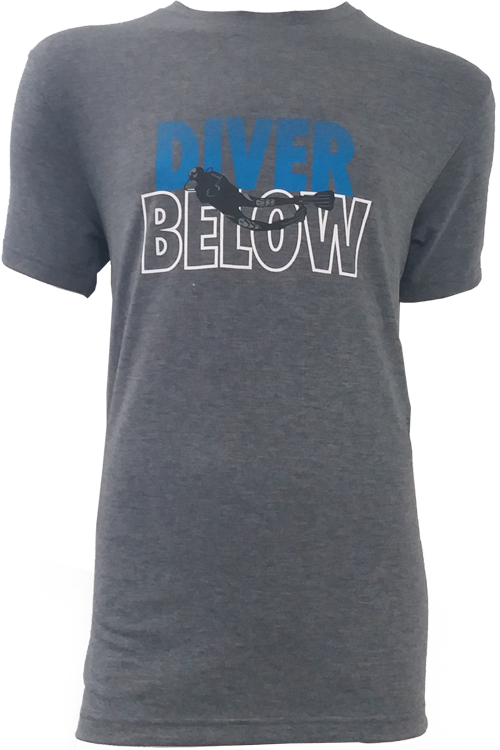 T-SHIRT DIVER BELOW - SCUBAPRO